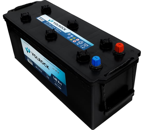 Аккумулятор VOLROCK 6СТ-140N (П.П.) 900А конус 4673770940096