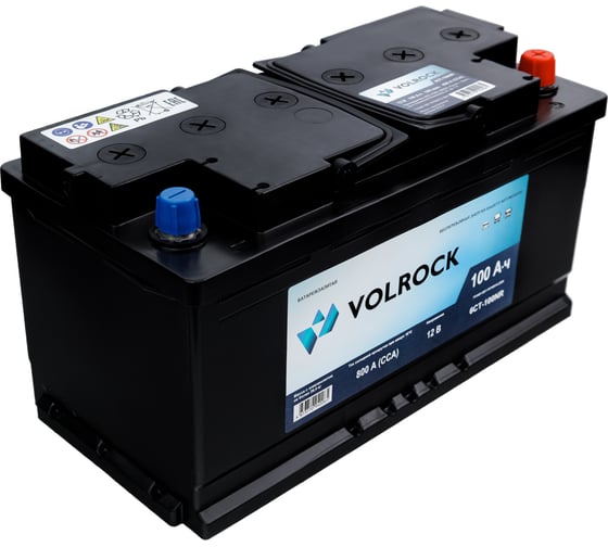 Аккумулятор VOLROCK 6СТ-100NR (O.П.) 800А конус 4673770940065