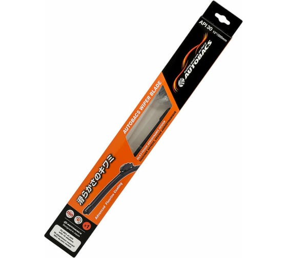 Щетка стеклоочистителя WIPER BLADE бескаркасная всесезонная 12"/300 мм AUTOBACS API30