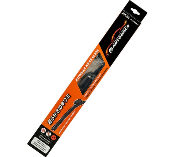 Щетка стеклоочистителя WIPER BLADE бескаркасная всесезонная 14"/350 мм AUTOBACS API35