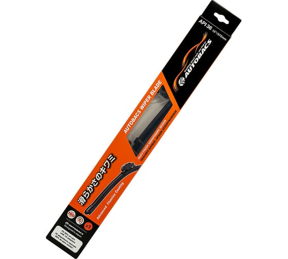 Щетка стеклоочистителя WIPER BLADE бескаркасная всесезонная 15"/375 мм AUTOBACS API38