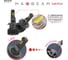 Светодиодные лампы , серия MaxBeam Mini, H1, 12V, 45W, 4500lm, 6000K, кулер, комплект. MTF Light MM01K6 2