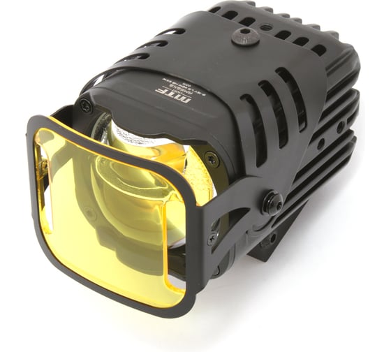 Светодиодные линзы серии ADVENTURE, 12-24V, 40W/55W, 3000K/5500K, 2700LM, квадратные, 2шт. MTF Light AM56K6