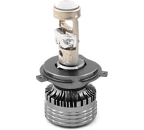 Светодиодные линзы серии MicroLENS H4/H19, 12/24V, 55W, 6000K, 4000LM, к-т. MTF Light MC04K5