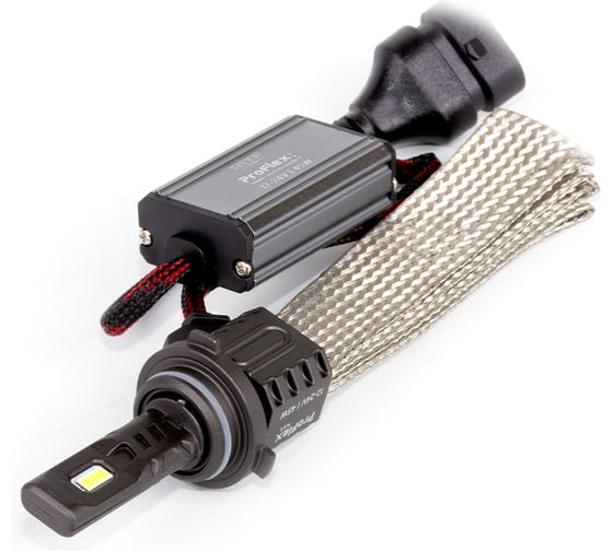 Светодиодные лампы MTF LIGHT серия ProFLEX HB4(9006), 6000K, 4500lm, 12-24V, 45W, NO FAN, 2шт., компл. PXB4K5