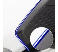 Атмосферная подсветка салона Ambient light SMART SYMPHONY M3, 18 элем., упр. смартфоном (полосы в двери универс. 75см х4), к-кт. (темные гибкие ленты) MTF Light AL18Cb