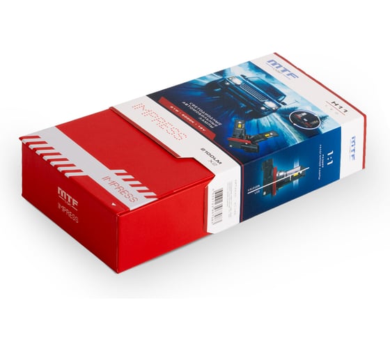 Светодиодные лампы серия IMPRESS, H11/Н8/Н9/Н16, 12V, 21W, 2100LM, 6000K,(штат. р-р), к-т. MTF Light HT11K6