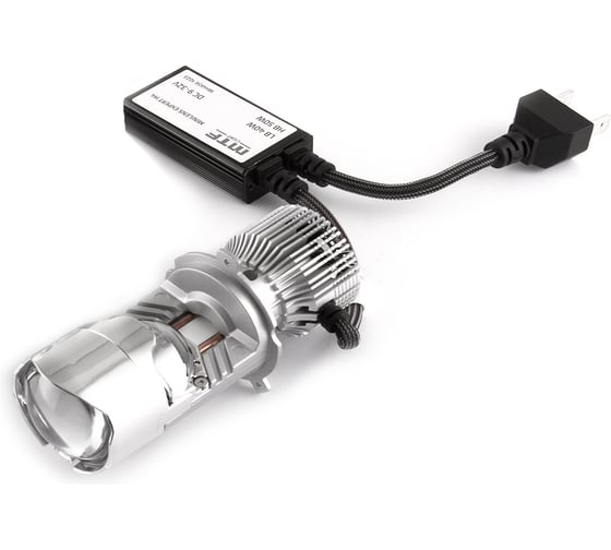 Светодиодные линзы серии MiniLENS EXPERT H4/H19, 12/24V, 40/50W, 5500K, 5000LM, к-т 2шт. MTF Light MH4K5E 1