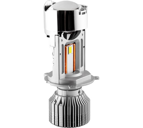 Светодиодные линзы серии MiniLENS EXPERT H4/H19, 12/24V, 40/50W, 5500K, 5000LM, к-т 2шт. MTF Light MH4K5E