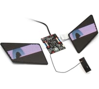 Набор LED дисплеев FUNNY EYES установка DIY под тонированное стекло DC 5V, APP управление смар, к-т. MTF Light YS-10357