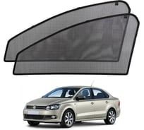 Шторки магнитные на передние боковые стекла Voron Glass а/м Volkswagen Polo V 2009-2020 2шт MFV011