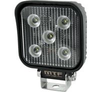 Фонарь светодиодный дополнительного освещения MTF Light 12-60В, 11Вт, 1200лм, 6000К, квадратный, шт. PL11K6S