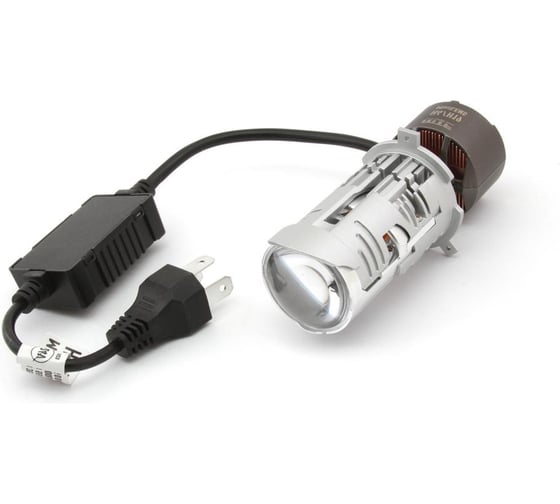 Светодиодные линзы MTF Light MiniLENS H4/H19, 12V, 30/45W, 5500K, 4500LM, к-т 2шт. MH4K5