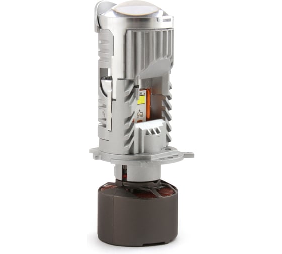 Светодиодные линзы MTF Light MiniLENS H4/H19, 12V, 30/45W, 5500K, 4500LM, к-т 2шт. MH4K5