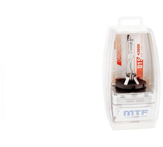 Лампа газоразрядная MTF Light D1S, 85В, 35Вт, 4300К ORIGINAL SBD1S4