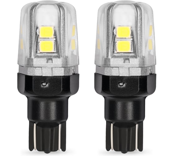 Светодиод KRAFT T16 W16W (W2.1x9.5d) 10-30v (white) Pro (2 шт. Европодвес) KT 700266 1