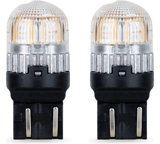 Светодиод KRAFT T20 W21/5W (W3x16q) 10-30v (white) Pro (2 шт. Европодвес) KT 700269 1