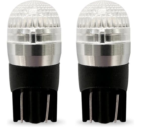 Светодиод KRAFT T10 W5W (W2.1x9.5d) 12v (white) Pro (2 шт. Европодвес) KT 700261 1