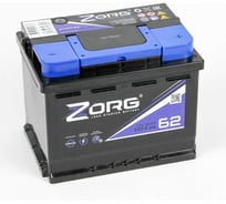 Аккумулятор ZORG 6СТ-62.0 062 270