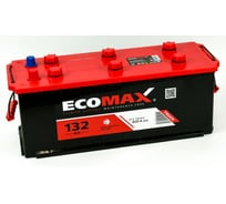 Аккумулятор EcoMax 6СТ-132.4 росс. конус 131 121 4