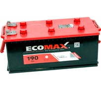Аккумулятор EcoMax 6СТ-190.4 росс. болт 189 322 4