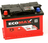 Аккумулятор EcoMax 6СТ-75.1 074 311