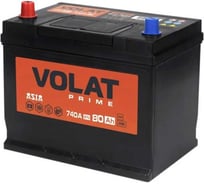 Аккумуляторная батарея VOLAT Prime Asia 80Ah L+ (нижний борт) VPA801
