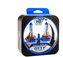 Галогенные автолампы MTF LIGHT PALLADIUM H8, 12V, 35W, комп. HPA1208