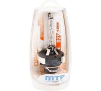 Лампа газоразрядная MTF Light D2S, 85В, 35Вт, 4300К ORIGINAL SBD2S4