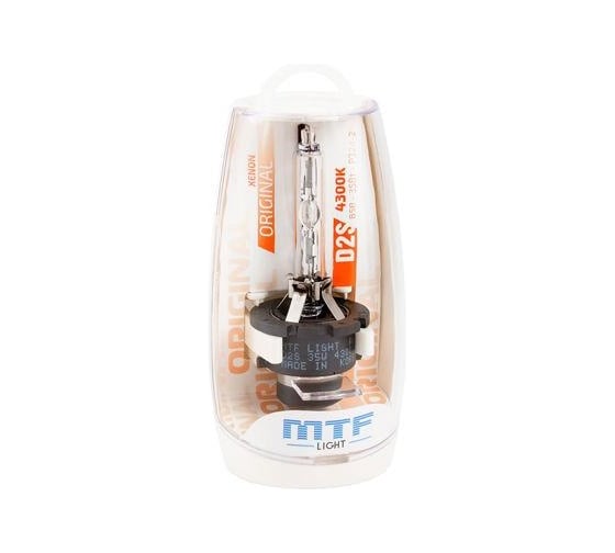 Лампа газоразрядная MTF Light D2S, 85В, 35Вт, 4300К ORIGINAL SBD2S4 1