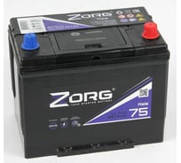 Аккумулятор ZORG 6СТ-75.1 (D26R) бортик 070 141