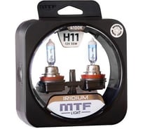Галогенные автолампы MTF Light серия IRIDIUM H11, 12V, 55W, компл. MTF Light HRD1211