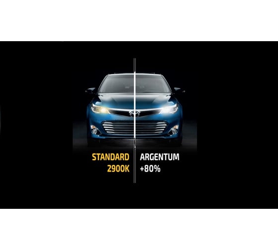 Галогенные автолампы серия ARGENTUM +80_ HB3(9005), 12V, 65W, комп. MTF Light H8A12B3