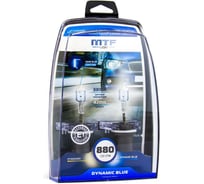 Галогенные автолампы серия DYNAMIC BLUE H27(880), 12V, 27W, комп. MTF Light HDB1280
