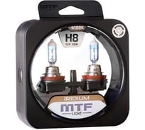 Галогенные автолампы MTF Light серия IRIDIUM H8, 12V, 35W, компл. MTF Light HRD1208