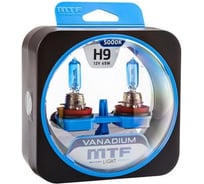 Галогенные автолампы серия VANADIUM H9, 12V, 65W, комп. MTF Light HVN1209