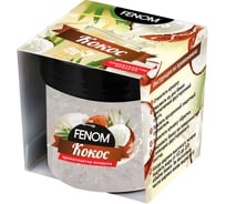 FАроматизатор гидрогелевый на приборную панель ENOM «КОКОС». FN636