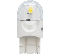 Светодиодная автолампа MTF Light Night Assistant 12В, 2.5Вт, W21/5W, белый, блистер, шт.(С) NW21/5WW