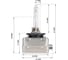 Автолампа ксеноновая газоразрядная KRAFT D3S 12v 35w (PK32d-5) Pro HID Xenon KT 700137 4