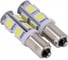 Лампа светодиодная VOLTON Т8 BA9S 12V 9 SMD 5050 блистер 2 шт VLTC2015 5