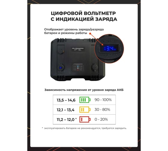 Тяговый аккумулятор для лодочного мотора WATTICO литий железо фосфатный LiFePO4 Phantom 100Ач 12В кейс противоударный Phantom_12