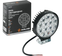 Фара светодиодная Airline круглая, 14LED, направленный свет, 42Вт, 112x112x47мм, 12/24В, PRO ALED132