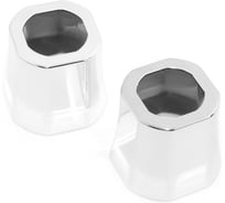 Маски №49S для Bi-LED линз 1.5, хром, компл. 2шт. (под линзу WM49S) MTF Light MK49S