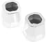Маски №49S для Bi-LED линз 1.5, хром, компл. 2шт. (под линзу WM49S) MTF Light MK49S 1