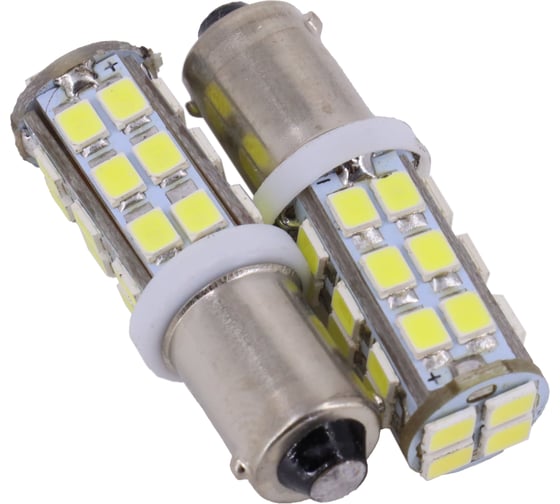 Лампа светодиодная VOLTON Т8 (BA9S) 12V 30SMD 3014 9-30V блис. 2 шт. VLTC2016