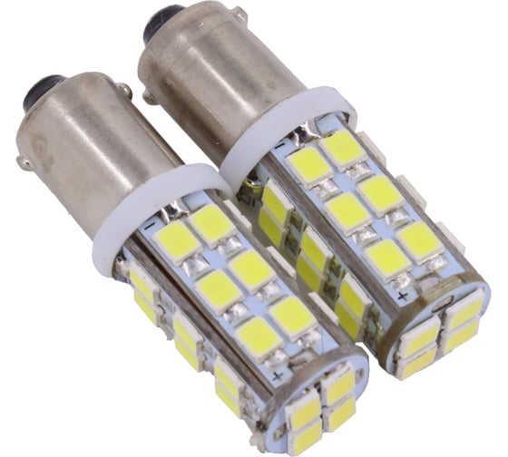 Лампа светодиодная VOLTON Т8 (BA9S) 12V 30SMD 3014 9-30V блис. 2 шт. VLTC2016