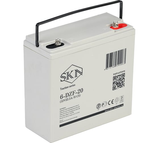 Тяговый аккумулятор SKN 6-DZF-20 (12V22.5A/H C5) 025384