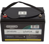 Аккумуляторная батарея литиевая LiFePO4 GELBERT, (24V/65Ah/65A/1,560Wh) BT/Display 0000182