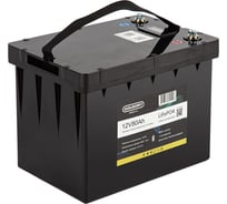 Литиевый тяговый аккумулятор GELBERT LiFePO4 (12V/80Ah/80А/600Wh) BT/Display 025332