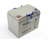 Аккумулятор тяговый GELBERT, 6-EVF-70 (12V73A/H C5) 0000049